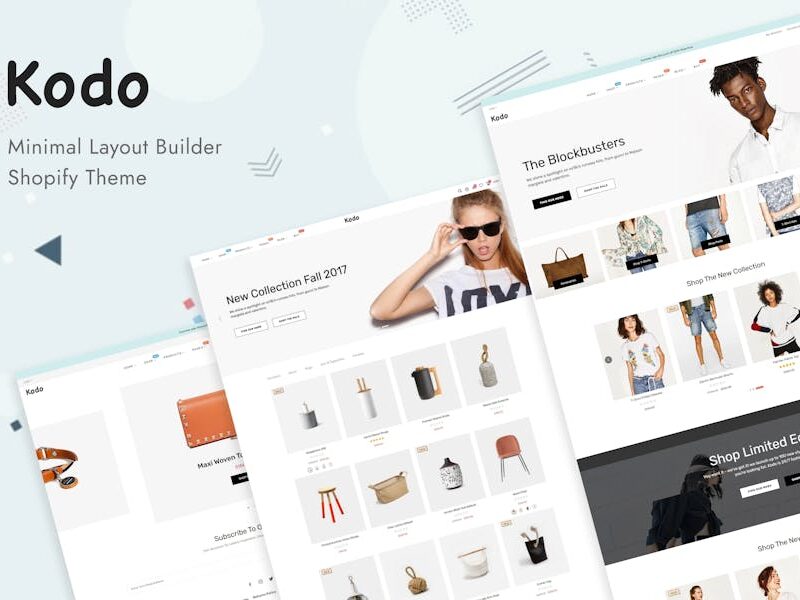 Kodo - Minimal Layout Builder Shopify Theme