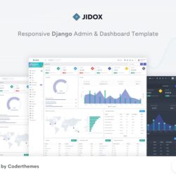 Jidox – Django Admin Dashboard Template