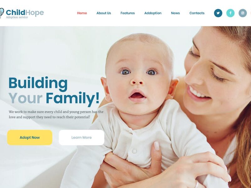 ChildHope | Child Adoption Service & Charity WP
