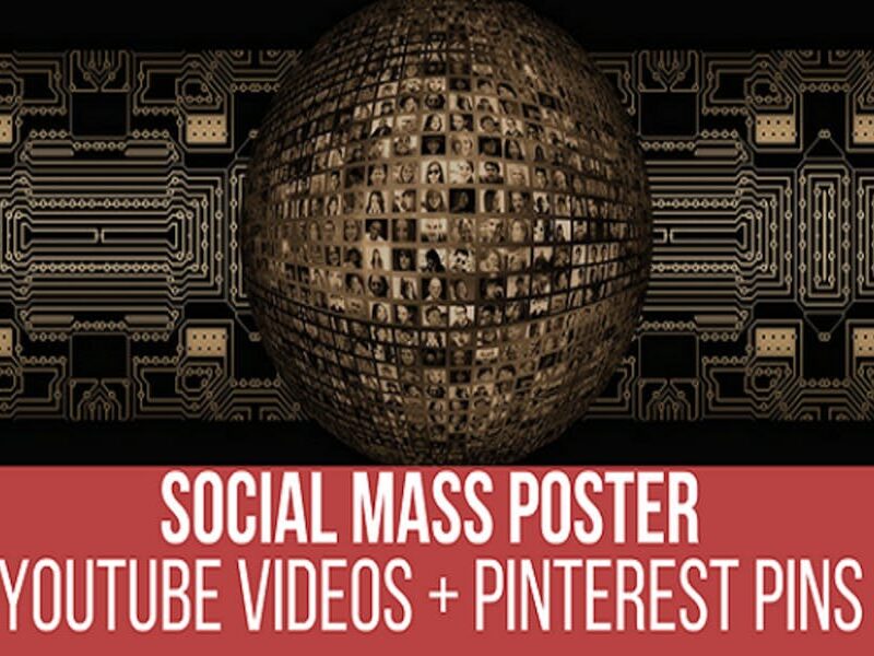 YouTube Video Mass Poster and Pinner