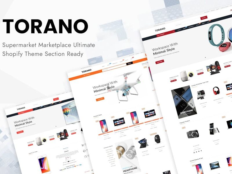 Torano - Supermarket Marketplace Ultimate Shopify