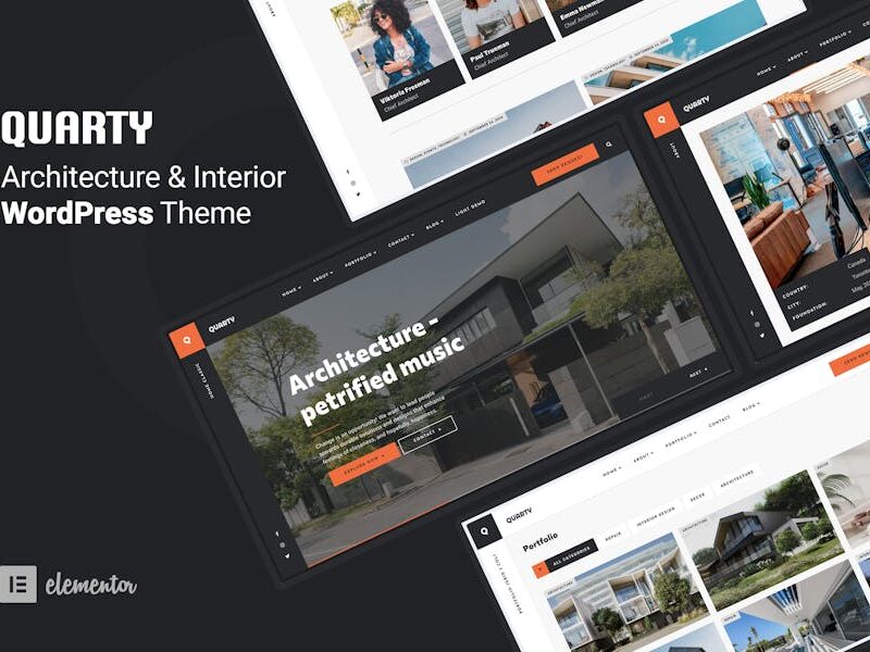 Quarty - Architecture & Interior Design WordPress