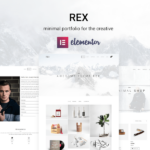 Rex – Chủ đề danh mục đầu tư WordPress tối giản Rex – Chủ đề danh mục đầu tư WordPress tối giản