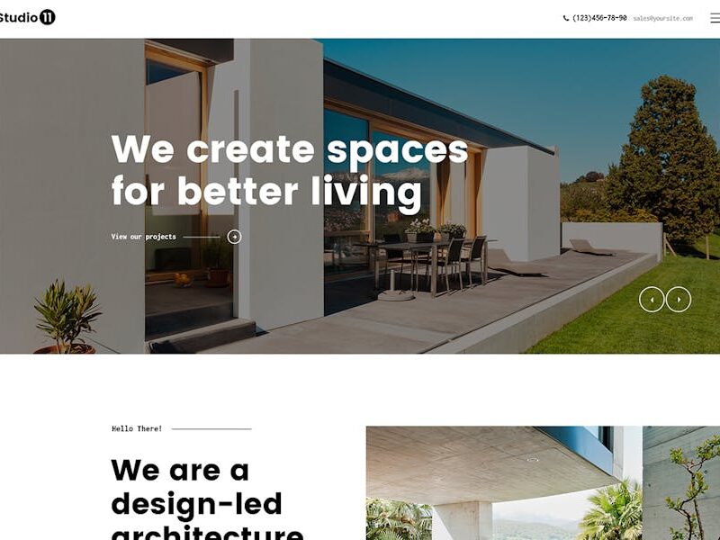 Palladio - Interior Design & Architecture WP Theme