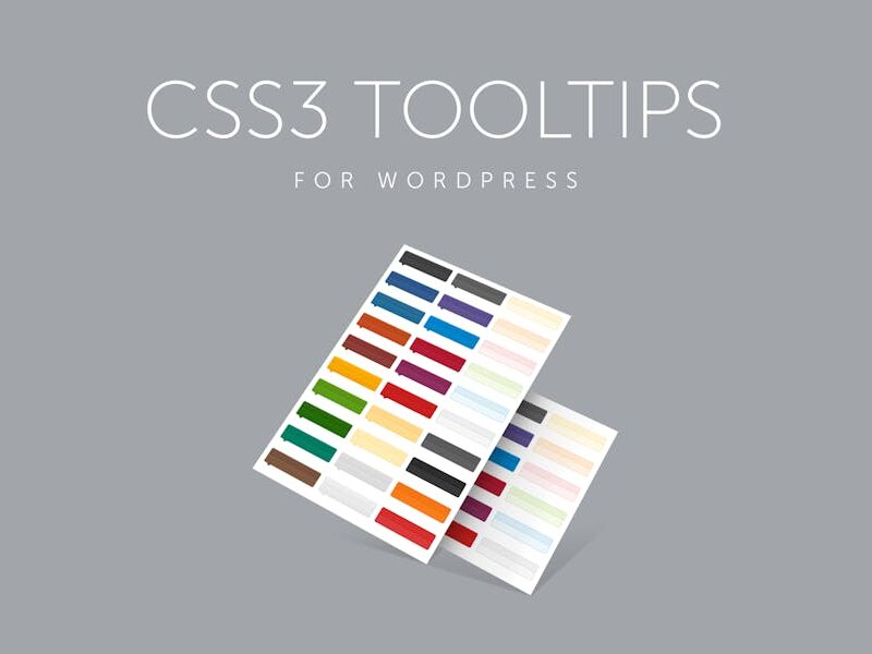 CSS3 Tooltips for WordPress