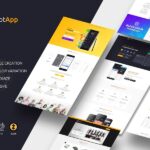 CryptApp Landing Page – Cryptocurrency Page