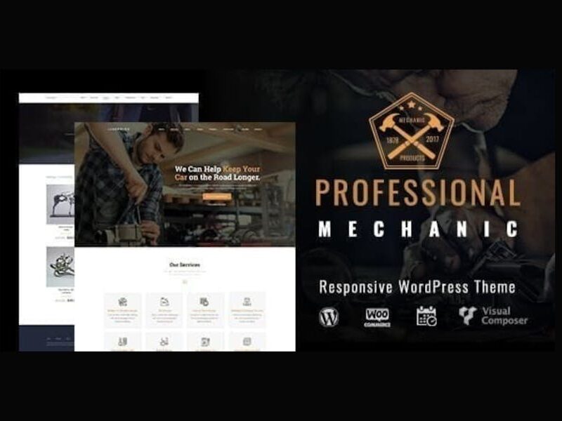 Mechanic | Auto Repair WordPress Theme