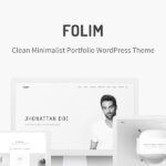 Folim – Chủ đề WordPress Portfolio tối giản, sạch sẽ Folim – Chủ đề WordPress Portfolio tối giản, sạch sẽ