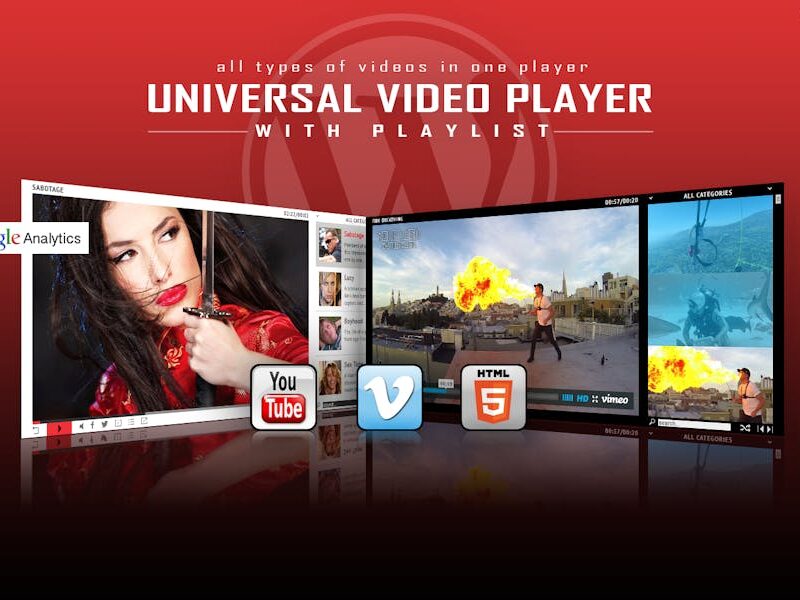 Universal Video Player - WordPress Plugin