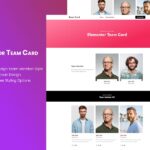 Elementor Team Card Elementor Team Card