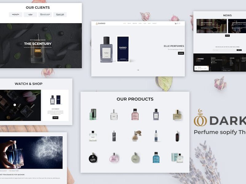 Darko - Aroma Fragnane & Perfume Shopify Theme