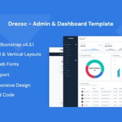 Responsive & Customizable Admin Template – Drezoc