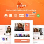 Yakeen – Lifestyle Blog WordPress Theme Yakeen – Lifestyle Blog WordPress Theme