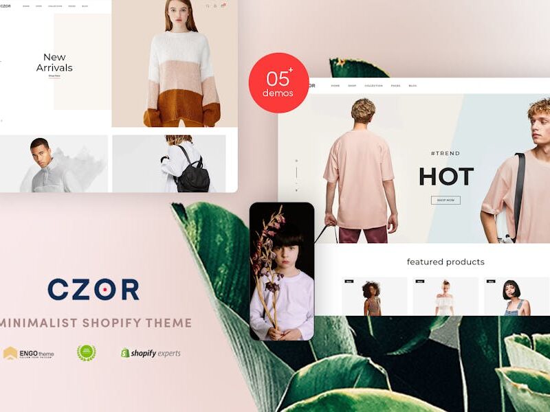 CZOR | Minimalist Shopify Theme