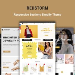 RedStorm – Sectioned Responsive Shopify Theme