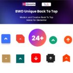 Unique Back to Top addon for elementor Unique Back to Top addon for elementor