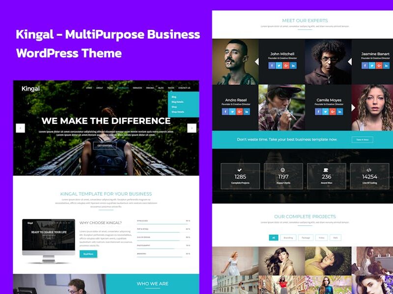 Kingal - MultiPurpose WordPress Theme
