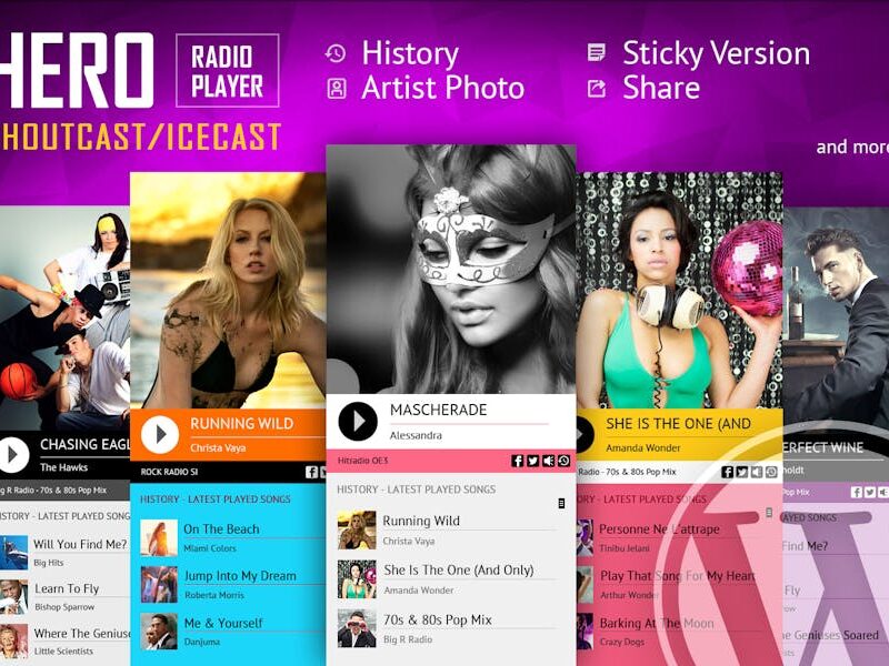 Hero - ShoutCast and IceCast Radio Player