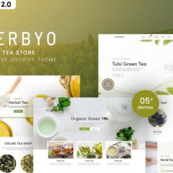 Herbyo – Organic Tea Store Shopify Theme Herbyo – Organic Tea Store Shopify Theme