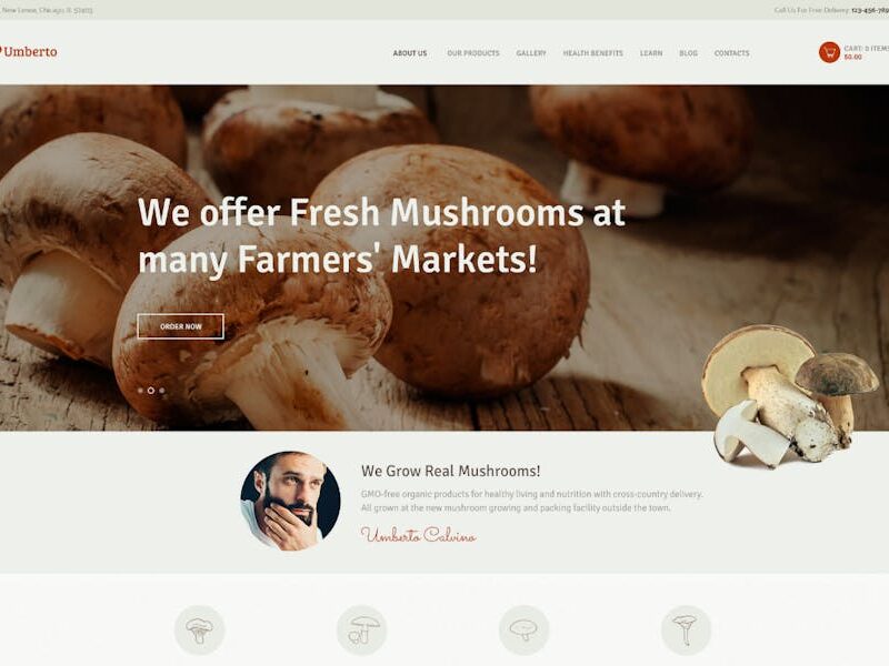 Umberto - Mushroom Farm & Organic Products Store