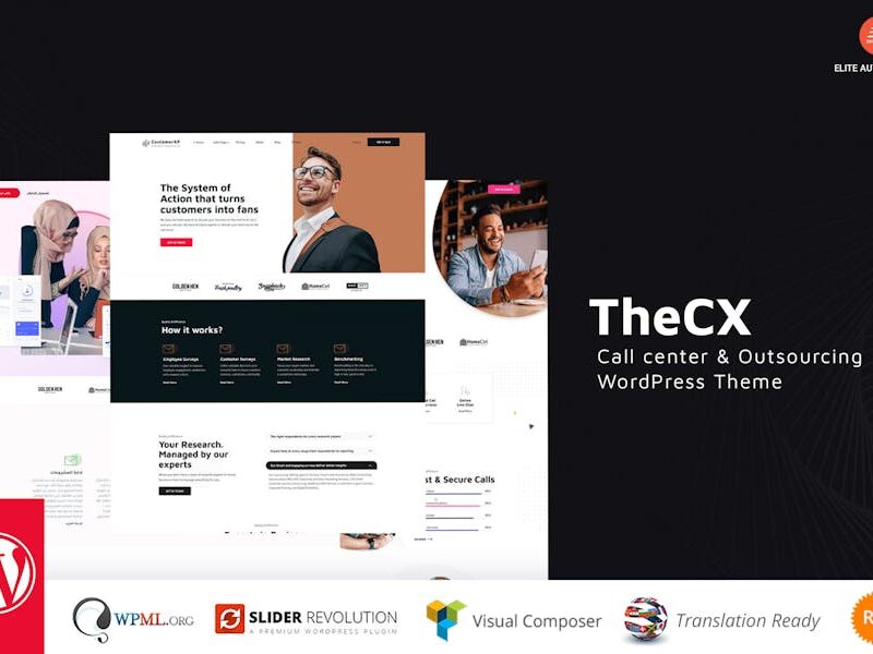 TheCX - Customer Experience WordPress Theme
