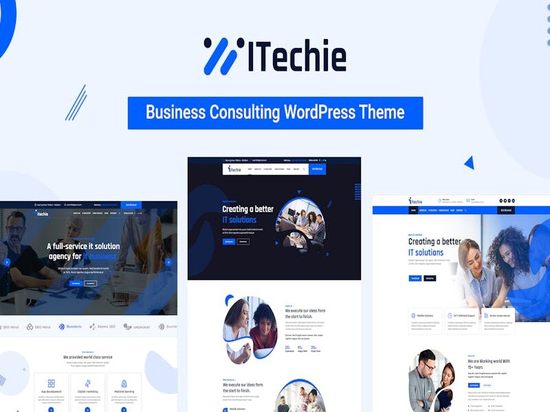 IT Solutions and Services Elementor Wp Theme