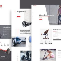 Escoot – Single Product Shopify Theme