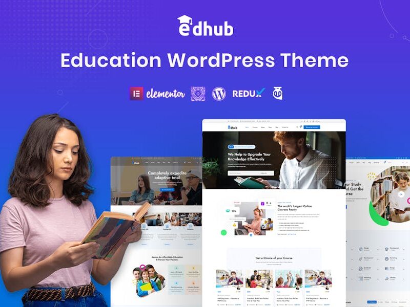 Edhub - Education WordPress Theme