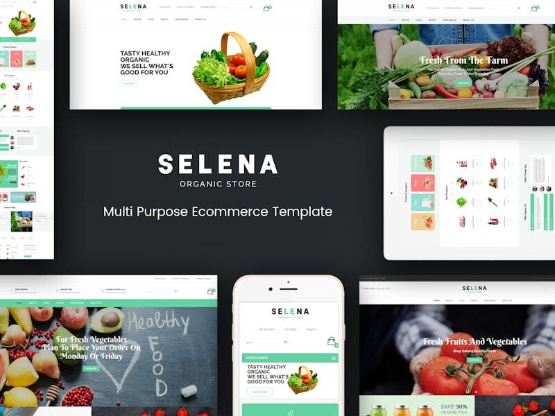 Selena - Organic Responsive Magento Theme