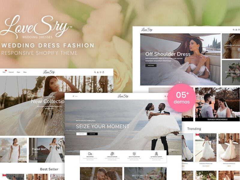 LoveSry - Wedding Dress Fashion Responsive Shopify