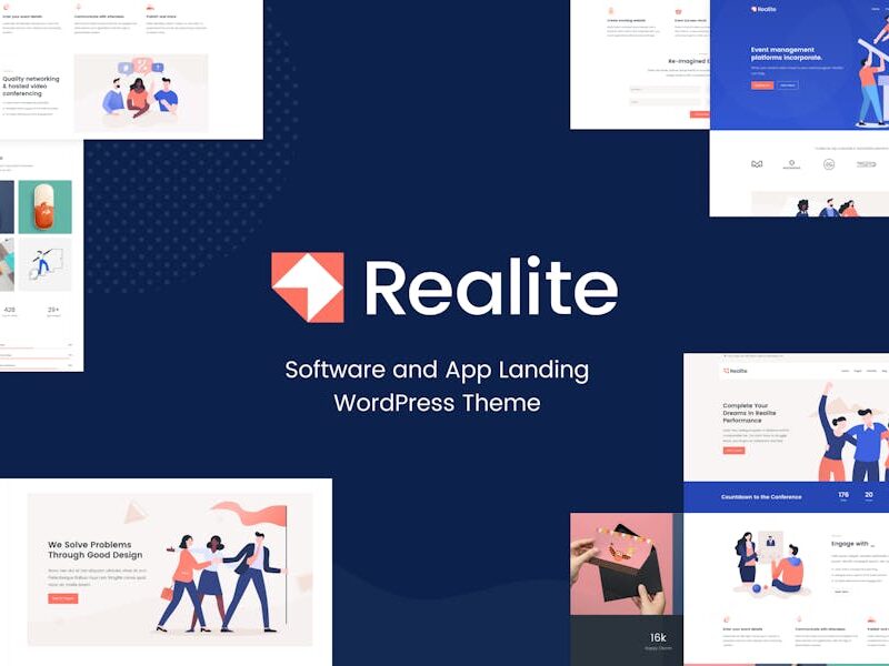 Realite - Fresh Startup Business Theme