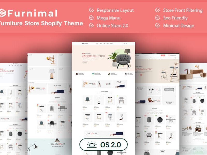 Furnimal - Furniture eCommerce Shopify Theme 2.0