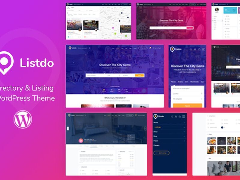 Listdo - Directory Listing WordPress Theme
