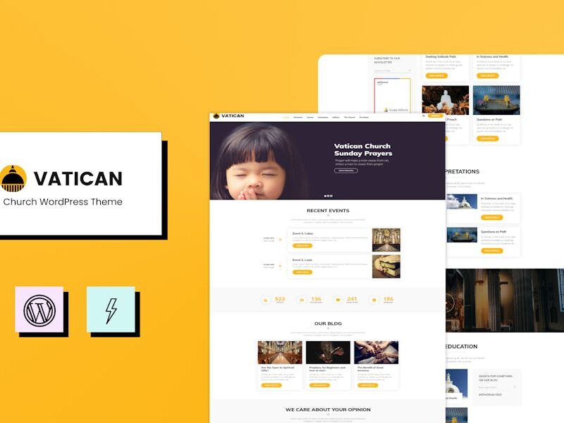 Vatican - Church WordPress Theme