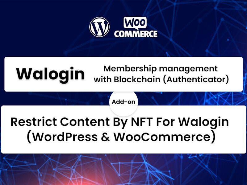 Restrict Content By NFT For Walogin (WordPress)