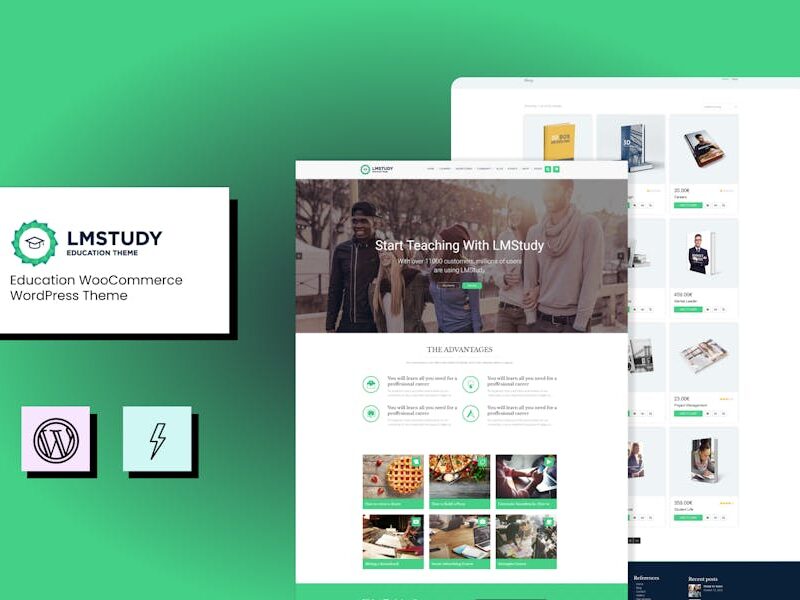 LMStudy - Education LMS WooCommerce Theme