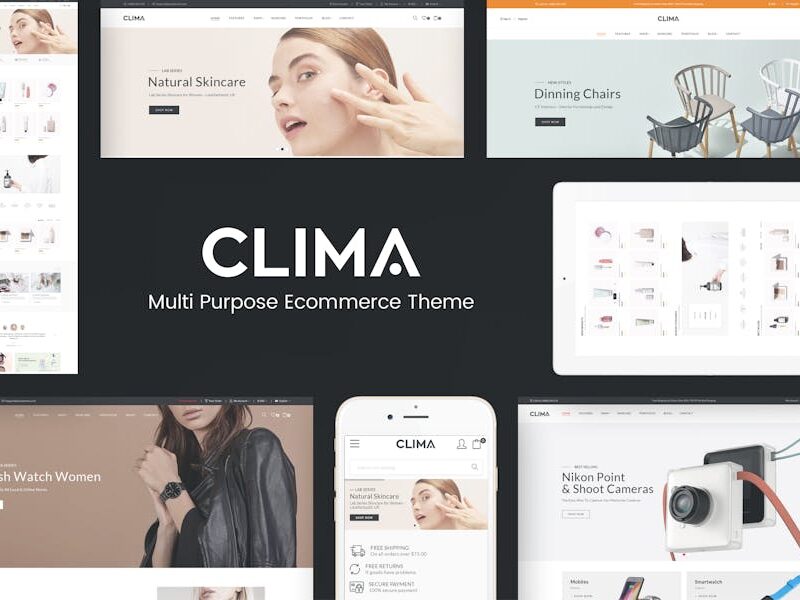 Clima - Responsive WooCommerce WordPress Theme