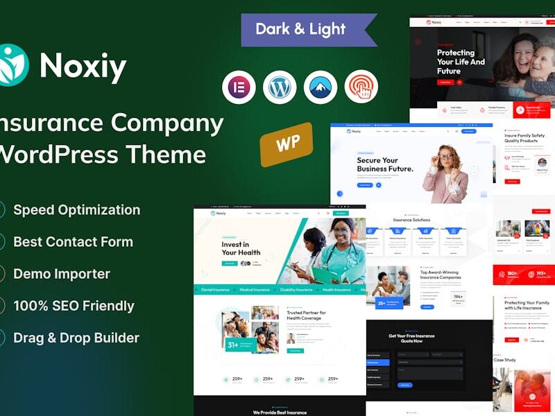 Insurance Business Agency WordPress Theme