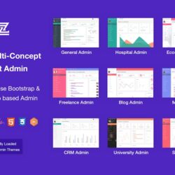 Zest: Multi-Concept React Admin Template Zest: Multi-Concept React Admin Template