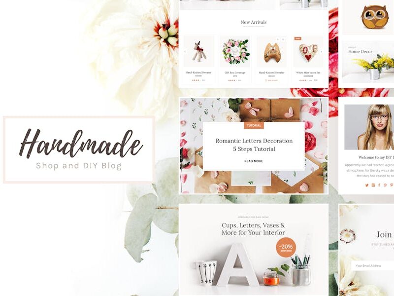 Handmade Shop - Handicraft Blog & Store