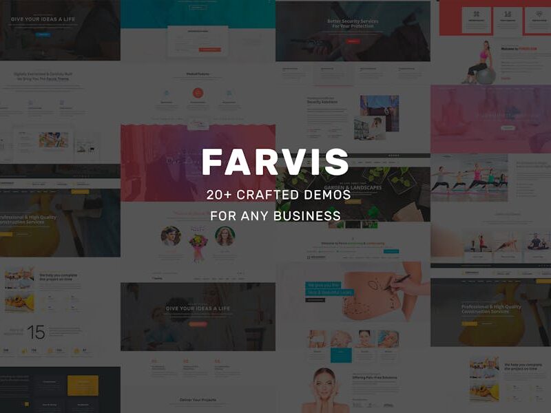 Farvis - Multipurpose WordPress Theme