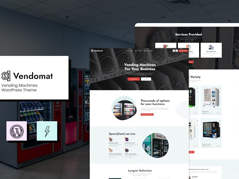 Vendomat - Vending Machines WooCommerce Theme