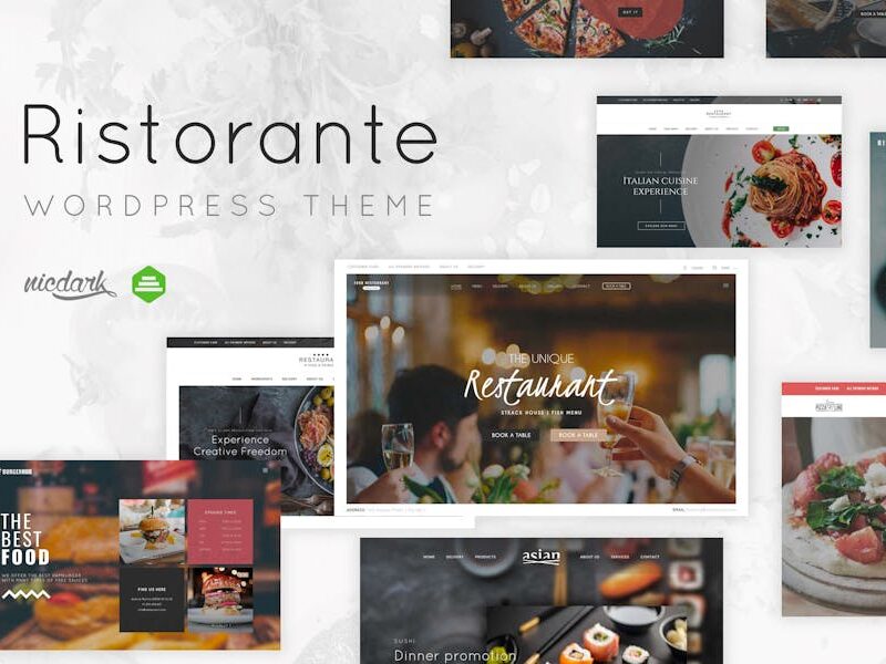 Restaurant WordPress Theme