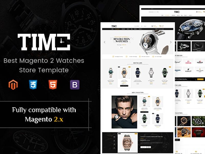 Time - Modern Magento 2 Watch Store Theme