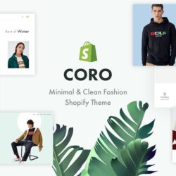 CORO – Minimal & Clean Fashion Shopify Theme