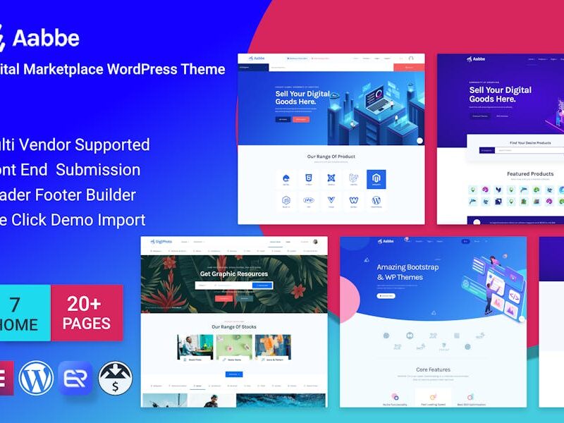 Digital Marketplace Theme
