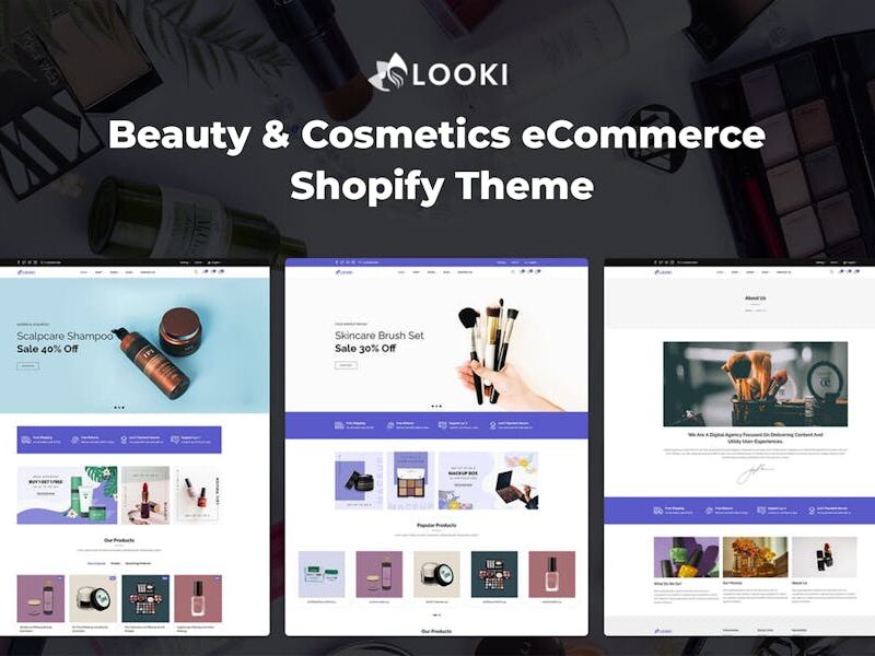 Looki - Beauty & Cosmetics eCommerce Shopify Theme