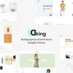 Dking – Multipurpose eCommerce Shopify Theme
