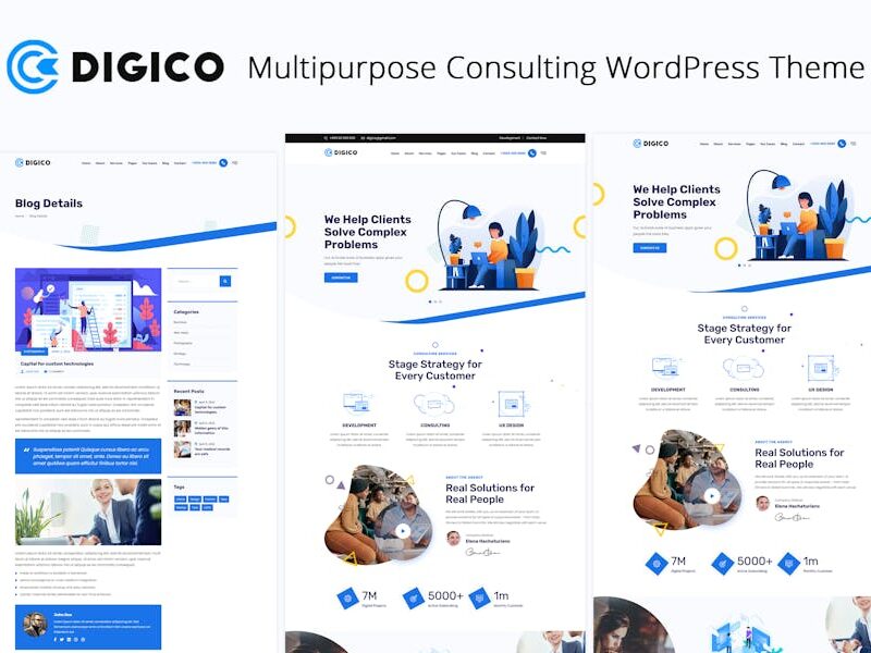 Digico - Multipurpose Consulting WordPress Theme
