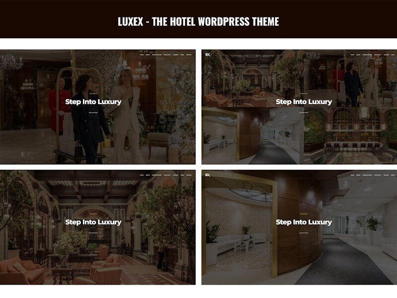 Luxex - The Hotel WordPress Theme